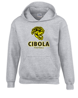 Cibola HS Football Stacked - Youth Hoodie