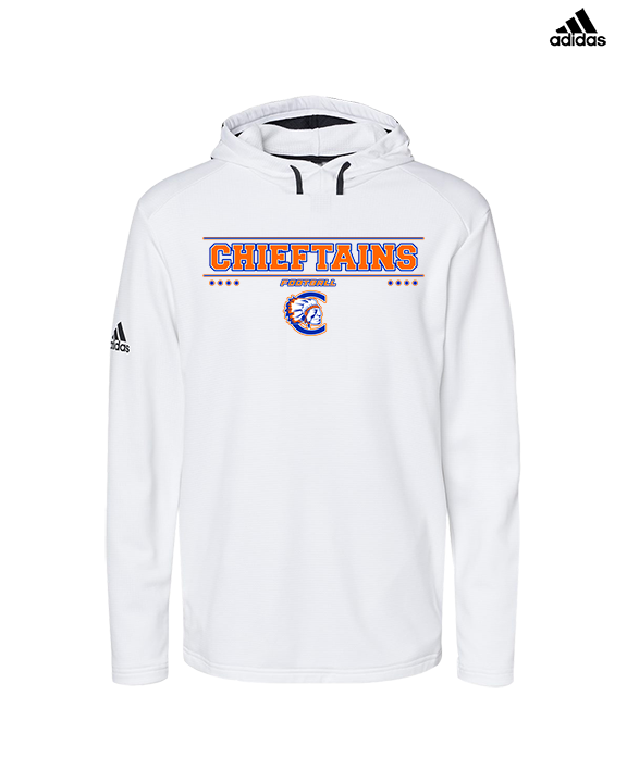Clairemont HS Football Border - Mens Adidas Hoodie