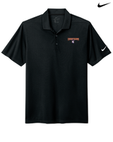 Clairemont HS Football Border - Nike Polo
