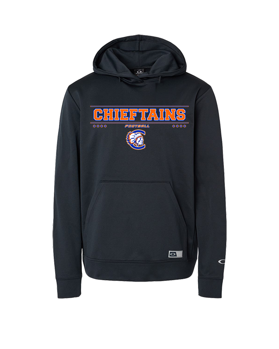 Clairemont HS Football Border - Oakley Performance Hoodie