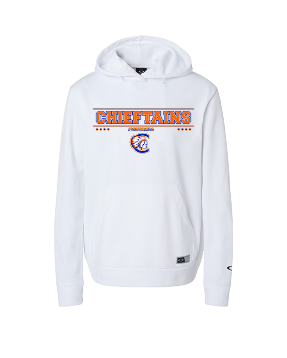 Clairemont HS Football Border - Oakley Performance Hoodie