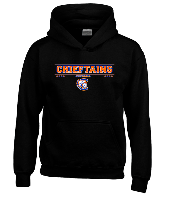 Clairemont HS Football Border - Unisex Hoodie