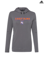Clairemont HS Football Border - Womens Adidas Hoodie