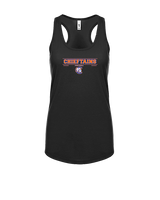 Clairemont HS Football Border - Womens Tank Top
