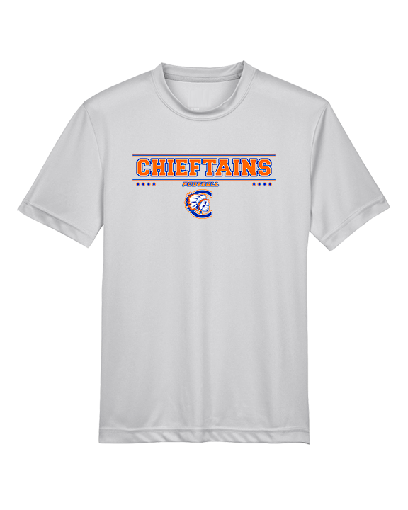 Clairemont HS Football Border - Youth Performance Shirt