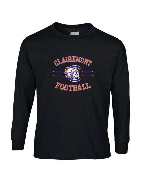 Clairemont HS Football Curve - Cotton Longsleeve