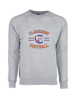Clairemont HS Football Curve - Crewneck Sweatshirt