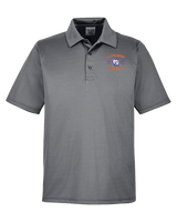 Clairemont HS Football Curve - Mens Polo