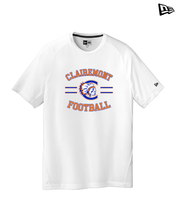 Clairemont HS Football Curve - New Era Performance Shirt