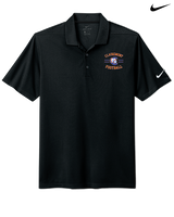 Clairemont HS Football Curve - Nike Polo