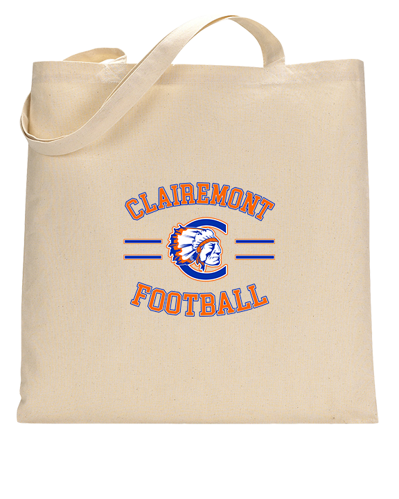 Clairemont HS Football Curve - Tote