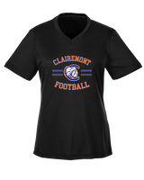Clairemont HS Football Curve - Womens Performance Shirt