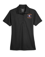 Clairemont HS Football Curve - Womens Polo