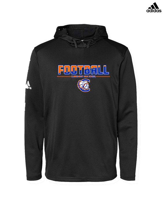 Clairemont HS Football Cut - Mens Adidas Hoodie