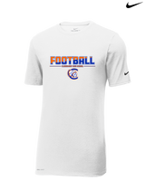 Clairemont HS Football Cut - Mens Nike Cotton Poly Tee