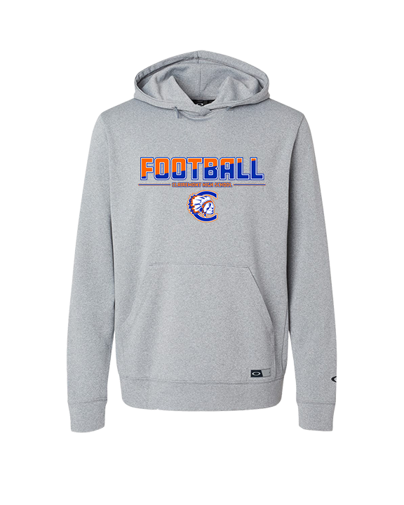 Clairemont HS Football Cut - Oakley Performance Hoodie