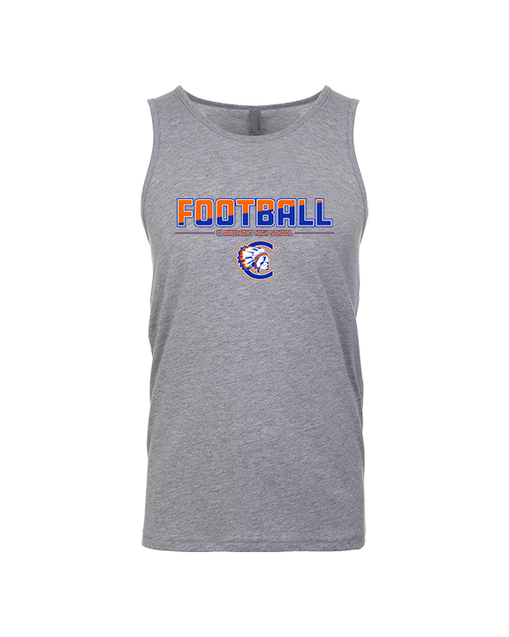 Clairemont HS Football Cut - Tank Top