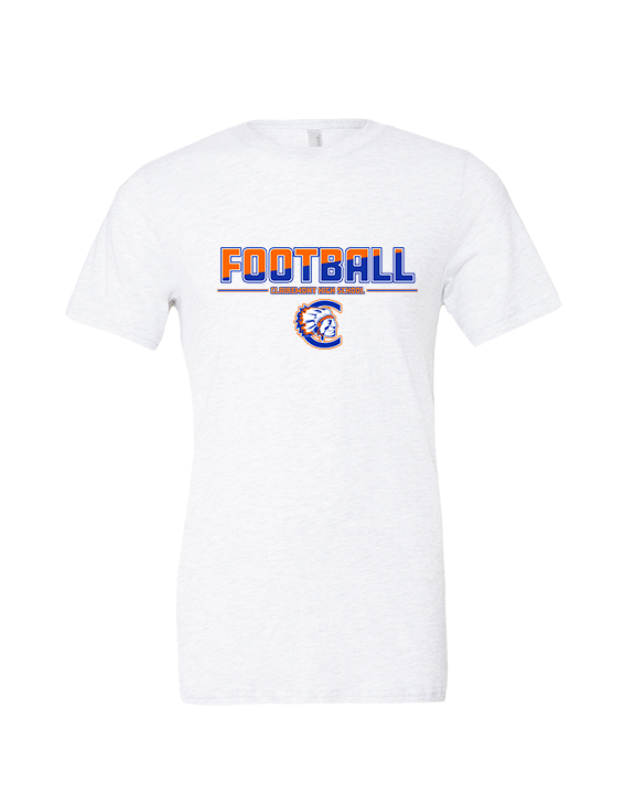 Clairemont HS Football Cut - Tri-Blend Shirt