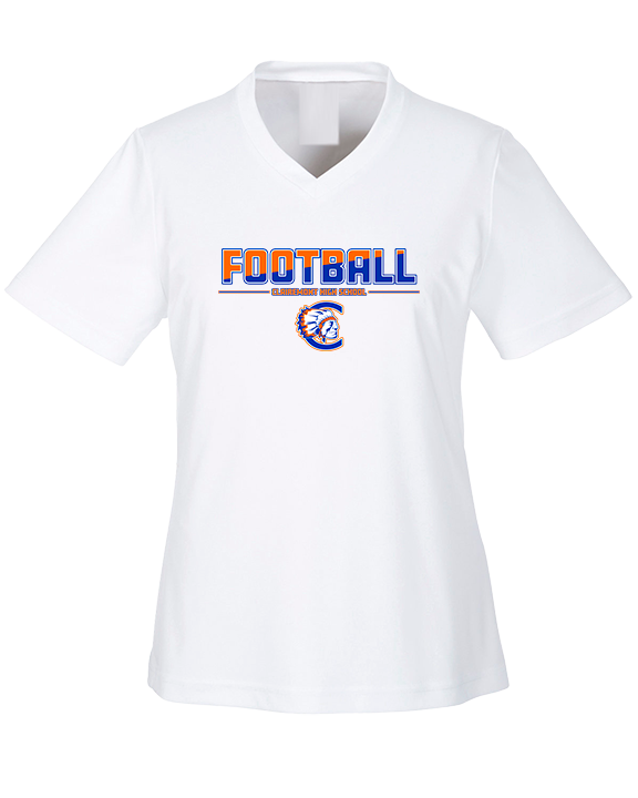 Clairemont HS Football Cut - Womens Performance Shirt