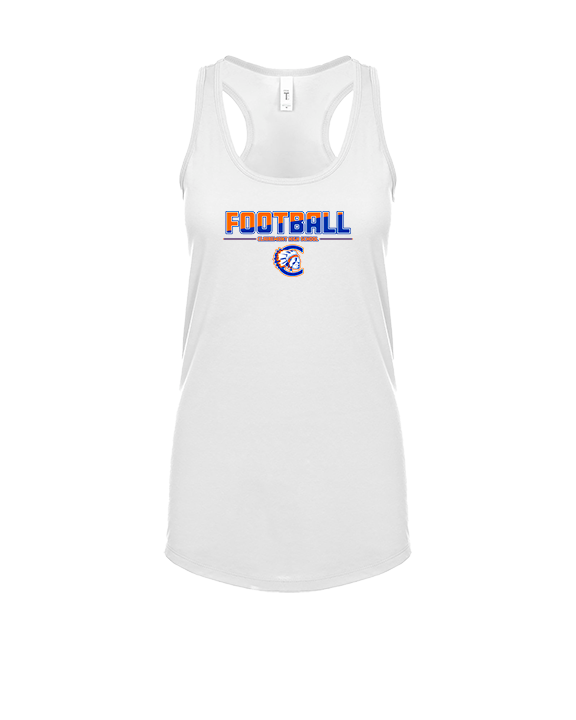 Clairemont HS Football Cut - Womens Tank Top