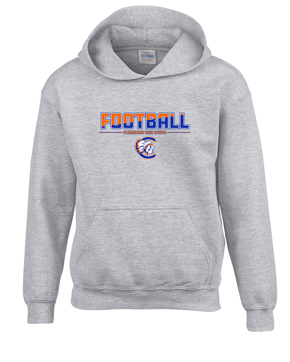 Clairemont HS Football Cut - Youth Hoodie