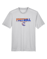 Clairemont HS Football Cut - Youth Performance Shirt