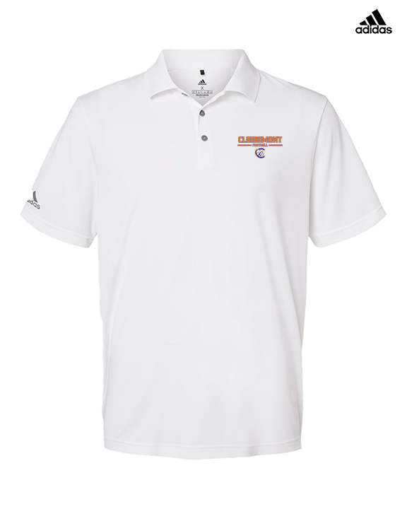 Clairemont HS Football Keen - Mens Adidas Polo