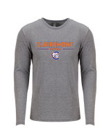 Clairemont HS Football Keen - Tri-Blend Long Sleeve