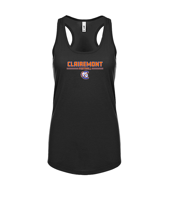 Clairemont HS Football Keen - Womens Tank Top