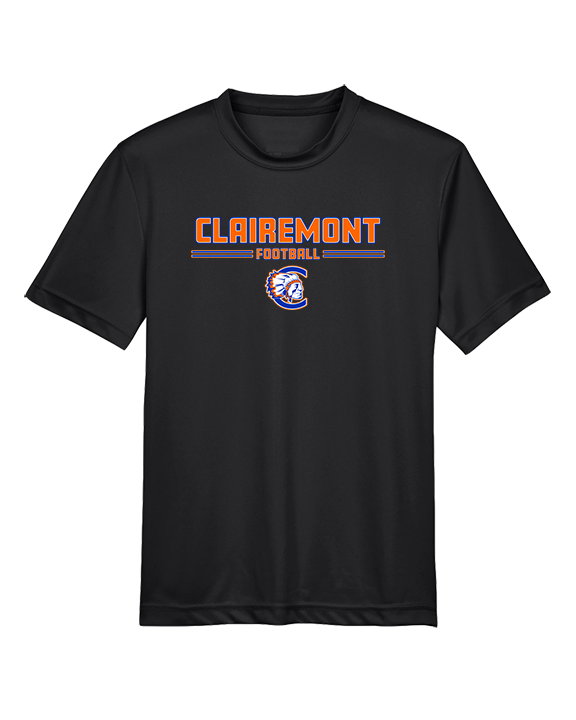 Clairemont HS Football Keen - Youth Performance Shirt