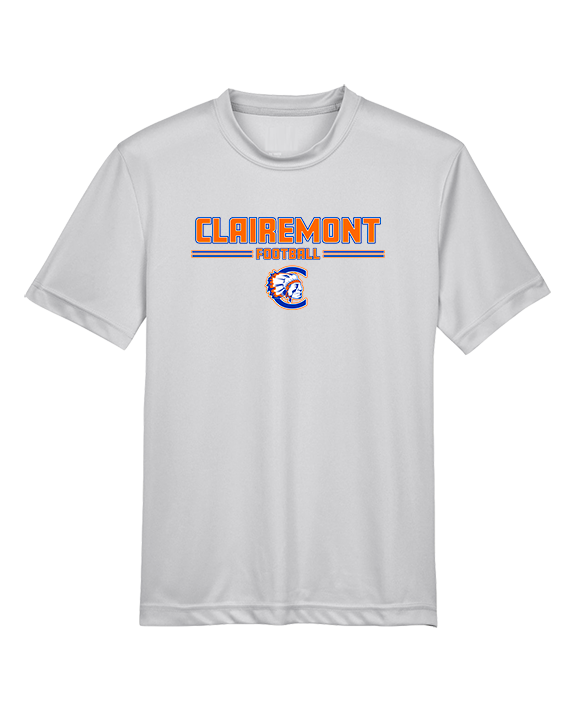 Clairemont HS Football Keen - Youth Performance Shirt