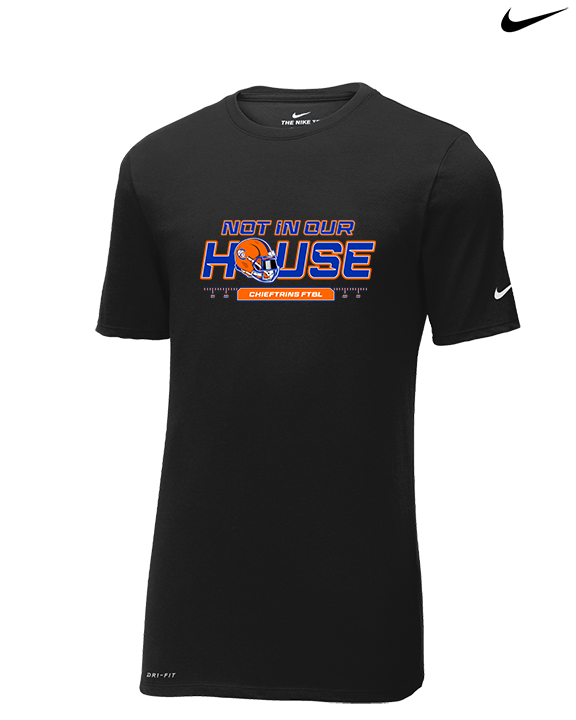 Clairemont HS Football NIOH - Mens Nike Cotton Poly Tee