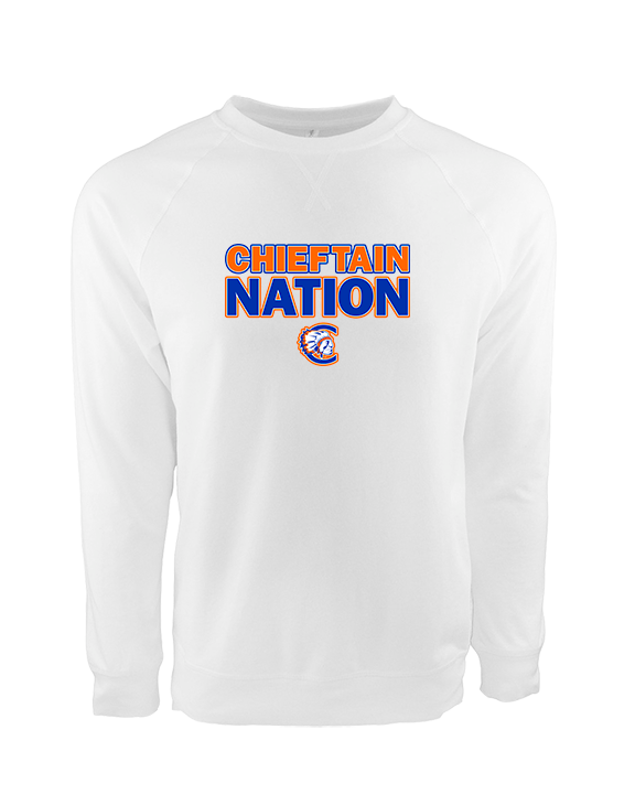 Clairemont HS Football Nation - Crewneck Sweatshirt