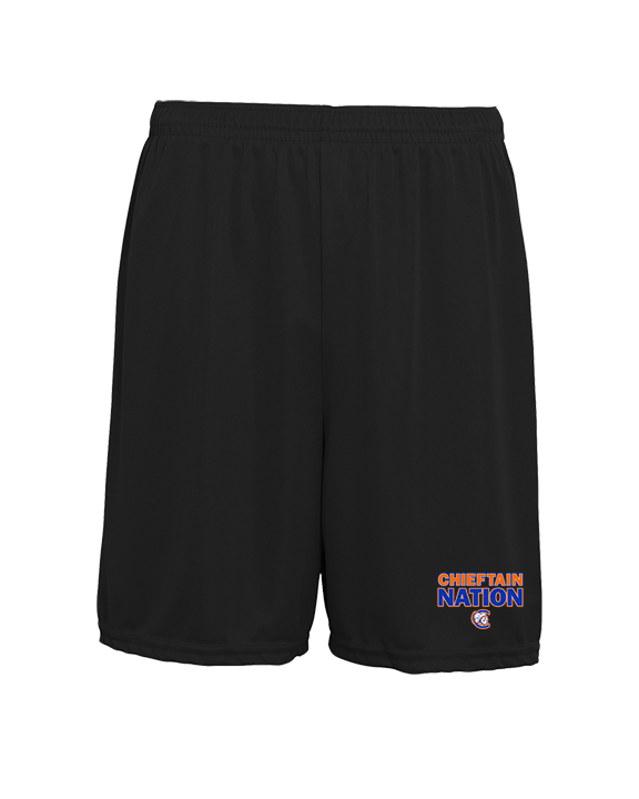 Clairemont HS Football Nation - Mens 7inch Training Shorts