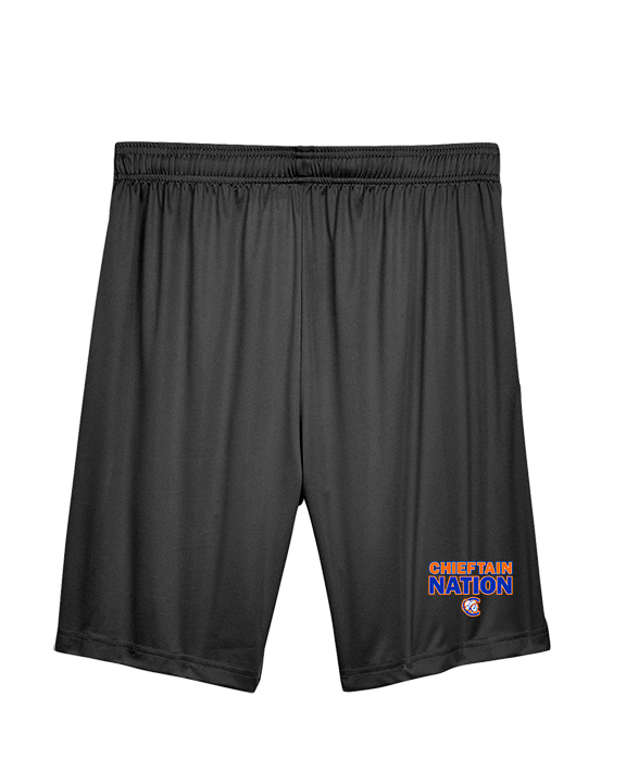 Clairemont HS Football Nation - Mens Training Shorts with Pockets