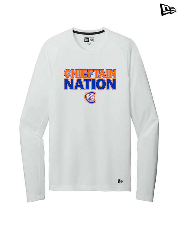 Clairemont HS Football Nation - New Era Performance Long Sleeve