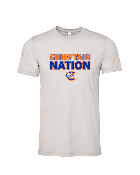 Clairemont HS Football Nation - Tri-Blend Shirt