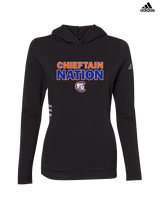 Clairemont HS Football Nation - Womens Adidas Hoodie
