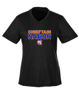Clairemont HS Football Nation - Womens Performance Shirt