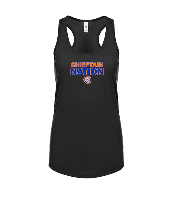 Clairemont HS Football Nation - Womens Tank Top