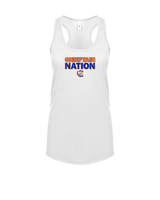 Clairemont HS Football Nation - Womens Tank Top