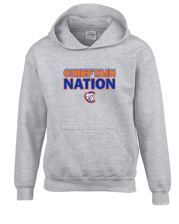 Clairemont HS Football Nation - Youth Hoodie
