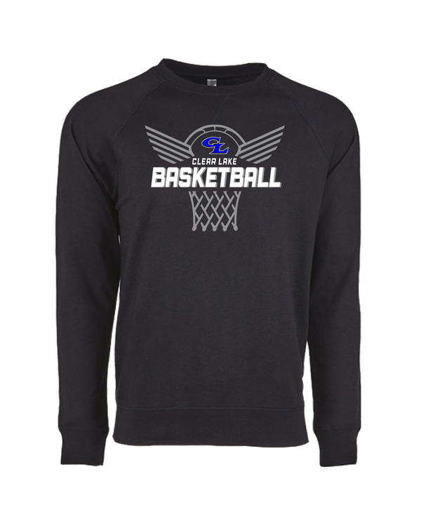Clear Lake HS Nothing but Net - Crewneck Sweatshirt