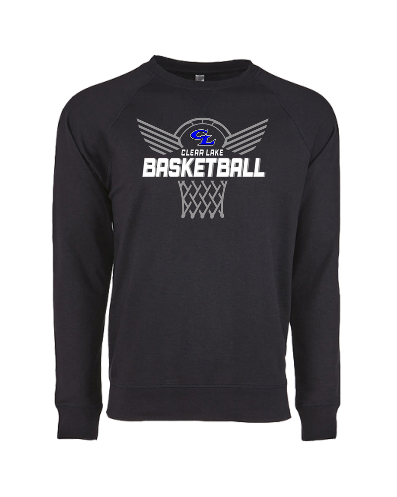 Clear Lake HS Nothing but Net - Crewneck Sweatshirt
