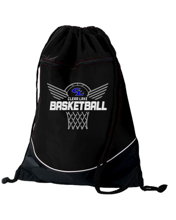 Clear Lake HS Nothing but Net - Drawstring Bag