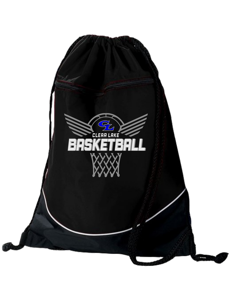 Clear Lake HS Nothing but Net - Drawstring Bag