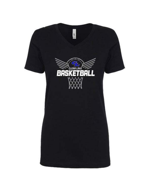 Clear Lake HS Nothing but Net - Women’s V-Neck