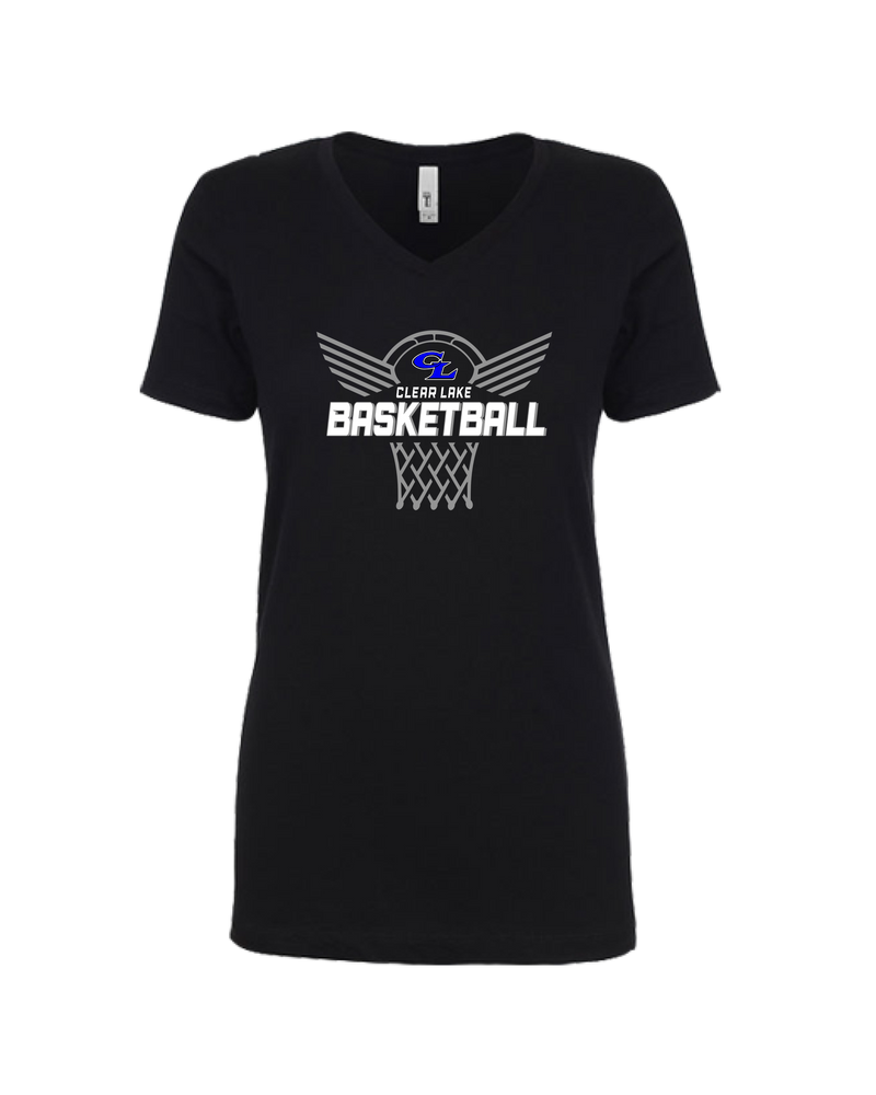 Clear Lake HS Nothing but Net - Women’s V-Neck