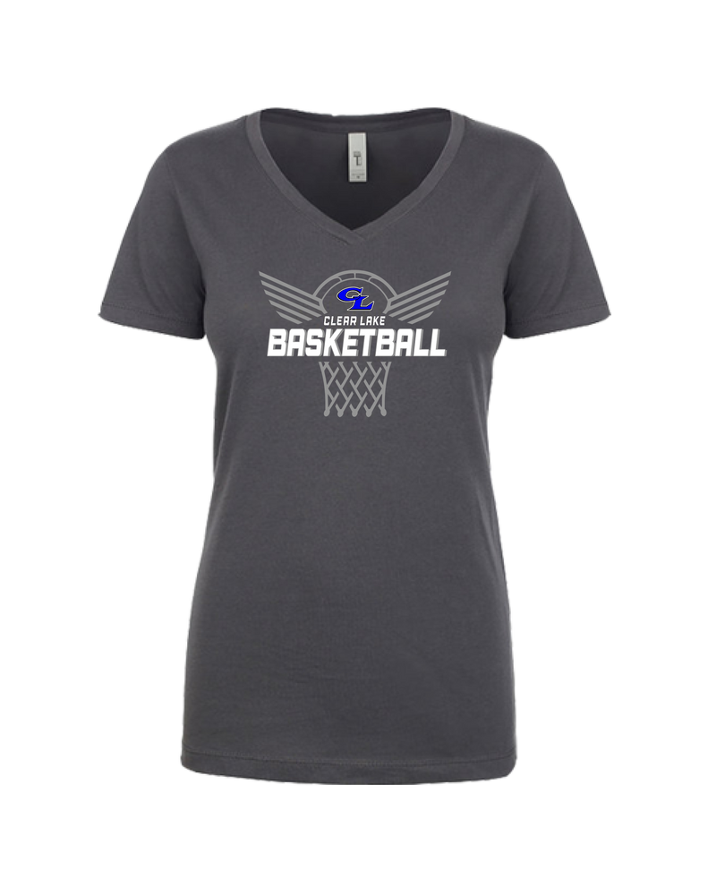 Clear Lake HS Nothing but Net - Women’s V-Neck