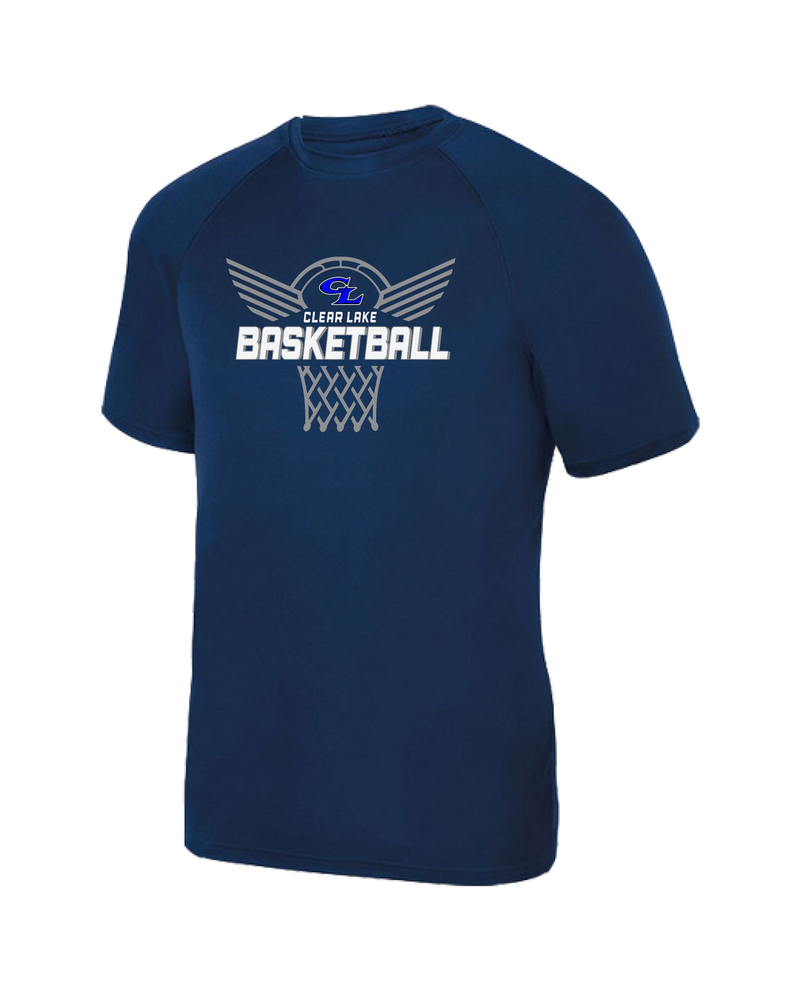 Clear Lake HS Nothing but Net - Youth Performance T-Shirt